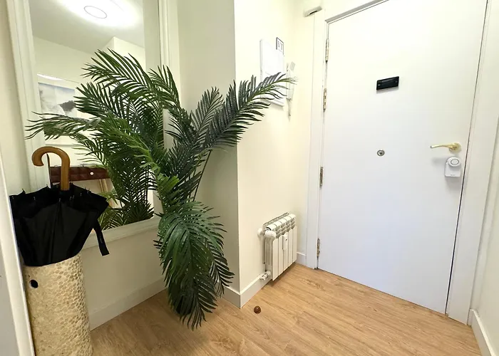 Paradise Luxurious Apartment, 3 Double For 6 Guests, 4 Beds, Terrace, Jacuzzi, Free Parking, New San Sebastian